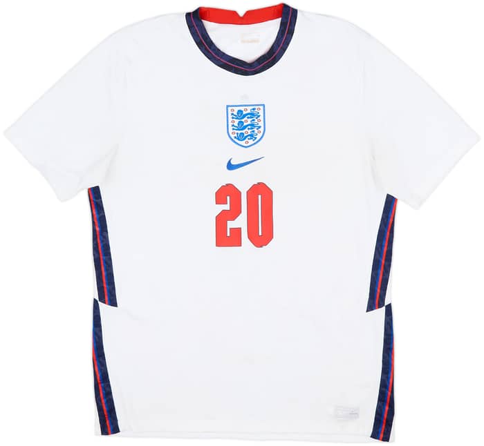 2020-22 England Home Shirt Foden #20 - 5/10 - (M)