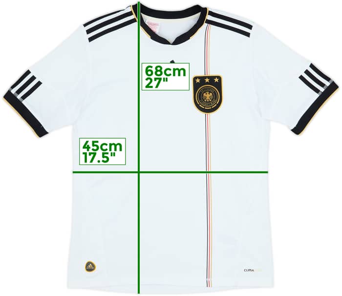 2010-11 Germany Home Shirt - 8/10 - (L.Boys)