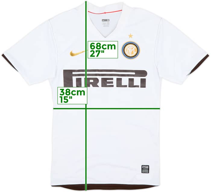 2008-09 Inter Milan Away Shirt #6 - 5/10 - (Women's S)