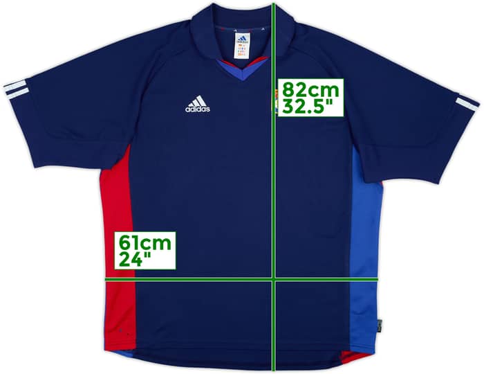2001-02 Lyon Away Shirt - 4/10 - (XL)