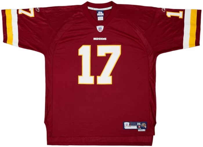 2007 Washington Redskins Campbell #17 Reebok Premier Home Jersey - 7/10 - (XXL)