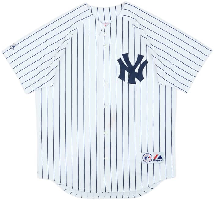 2004-08 New York Yankees Majestic Home Jersey - 6/10 - (L)