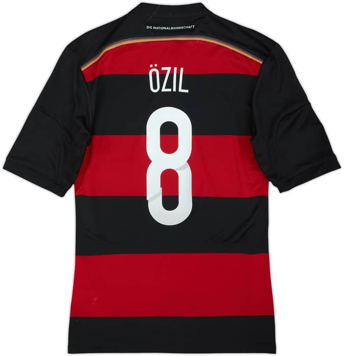 2014-15 Germany Away Shirt Ozil #8 - 7/10 - (S)