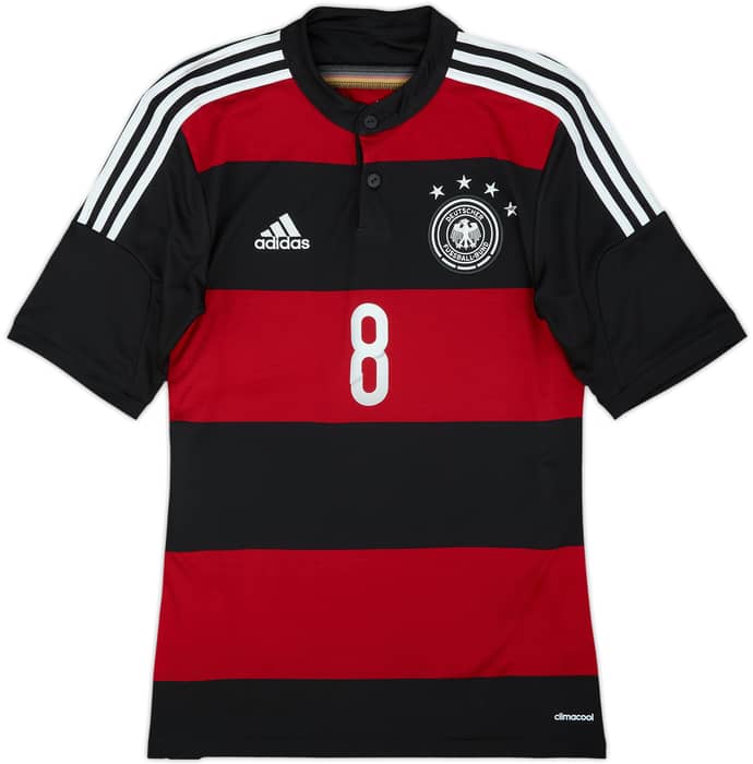 2014-15 Germany Away Shirt Ozil #8 - 7/10 - (S)