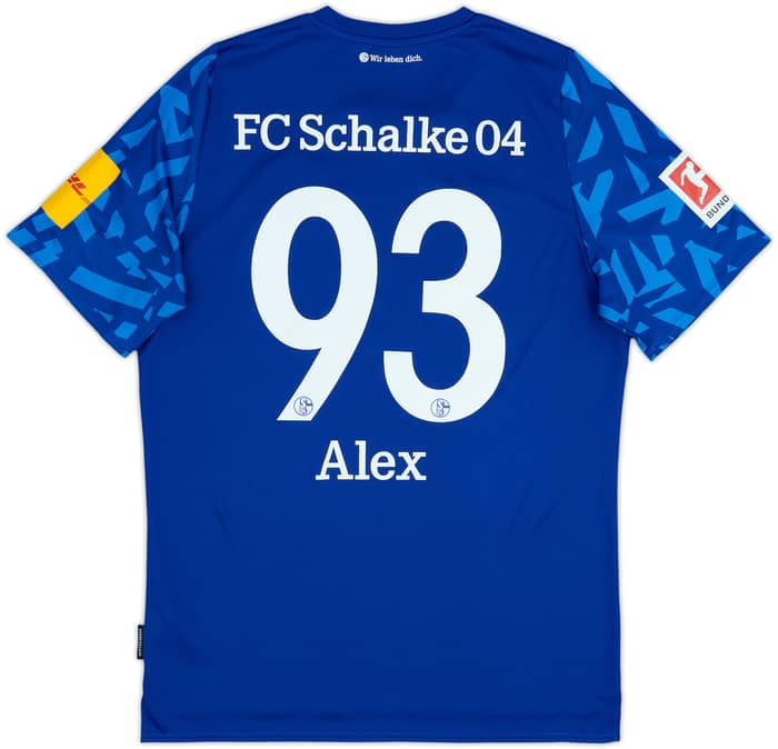2019-20 Schalke Home Shirt Alex #93 - 9/10 - (L)