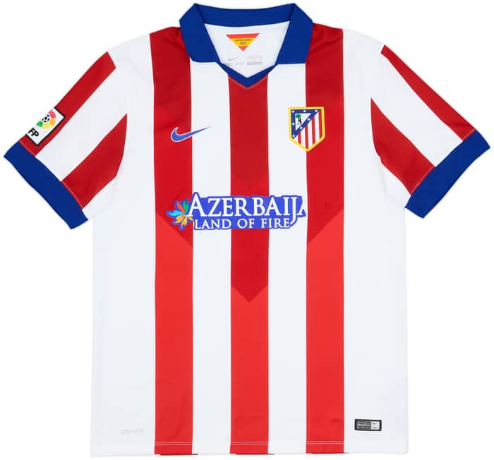 2014-15 Atletico Madrid Home Shirt F.Torres #19 - 5/10 - (L)