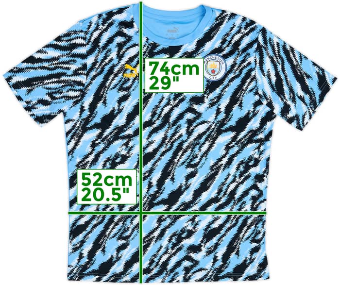2021-22 Manchester City Puma Training Shirt - 10/10 - (L)
