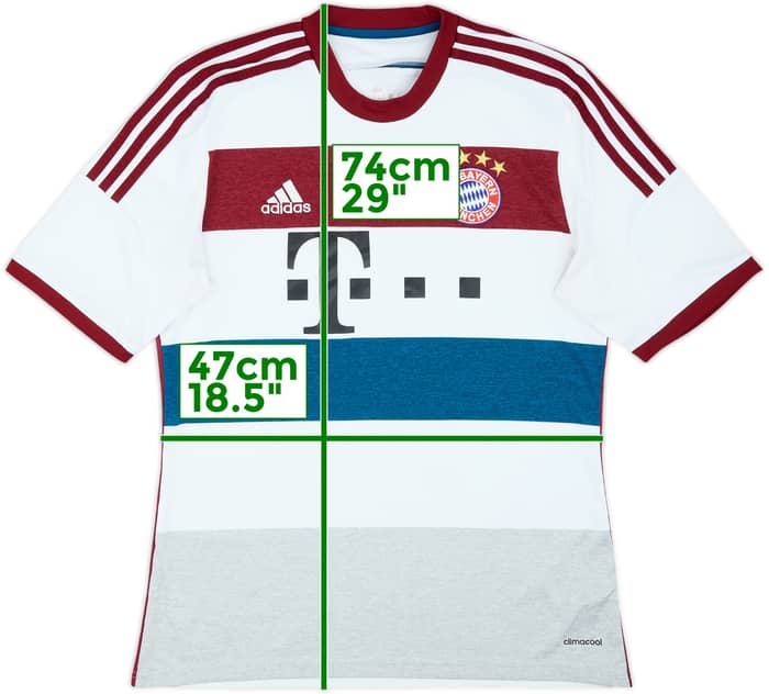 2014-15 Bayern Munich Away Shirt - 4/10 - (M)