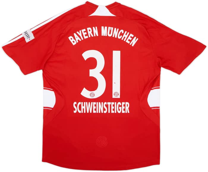 2007-08 Bayern Munich Home Shirt Schweinsteiger #31 - 5/10 - (L)
