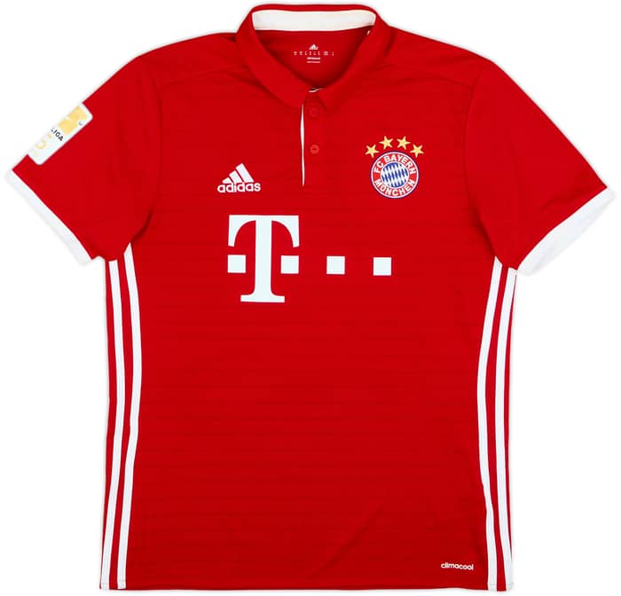 2016-17 Bayern Munich Home Shirt Muller #25 - 7/10 - (M)