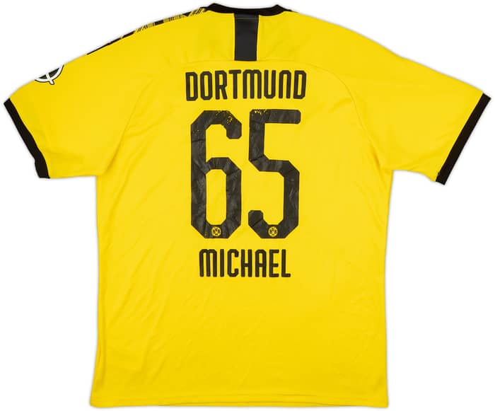 2019-20 Borussia Dortmund Home Shirt Michael #65 - 5/10 - (XL)