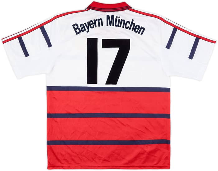 1998-00 Bayern Munich Youth Match Issue Away Shirt #17
