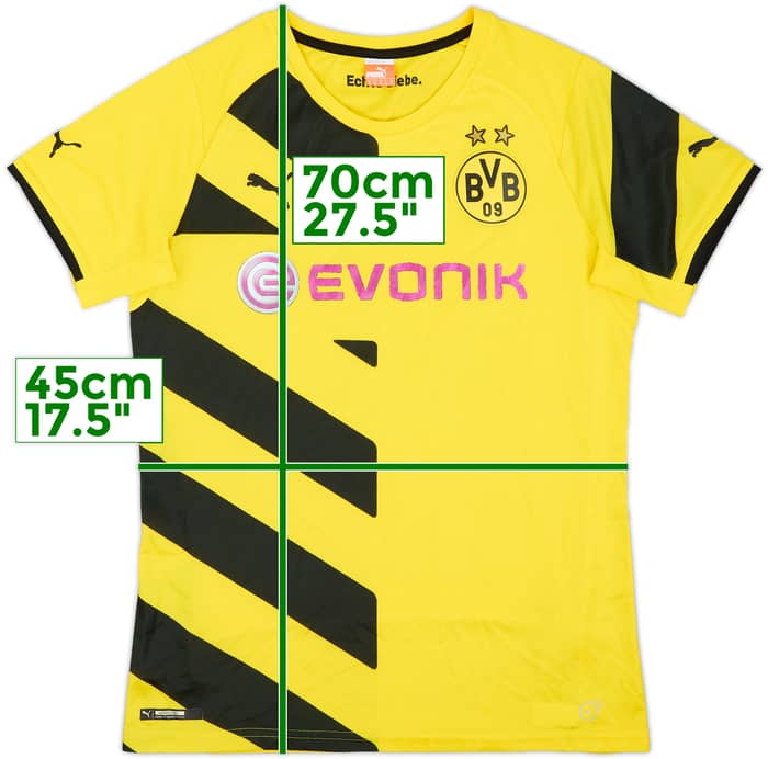 2014-15 Borussia Dortmund Camiseta Local - 6/10 - (Mujeres M)
