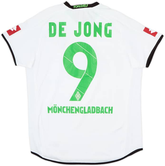 2012-13 Borussia Monchengladbach Home Shirt De Jong #9 - 6/10 - (XL.Boys)