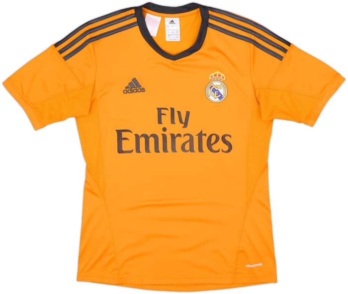 Camiseta de la tercera equipación del Real Madrid 2013-14 - 6/10 - (Niños L)
