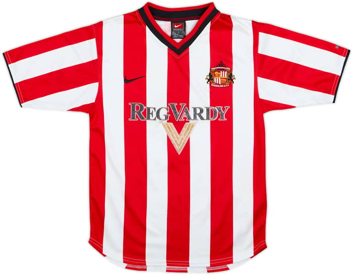 2000-02 Sunderland Home Shirt - 6/10 - (11-12 Years)