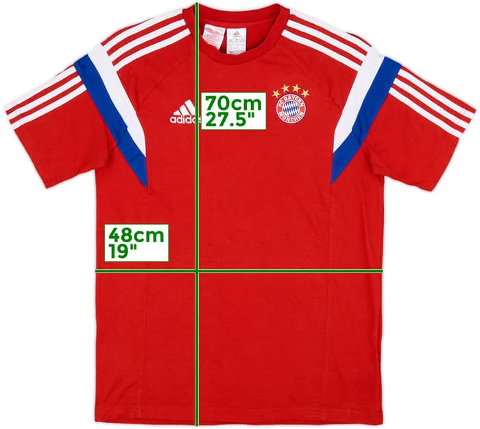 2014-15 Bayern Munich adidas Cotton Tee - 6/10 - (15-16 Years)