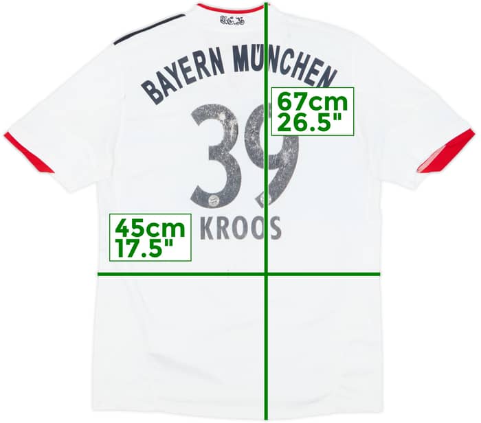 2010-11 Bayern Munich Away Shirt Kroos #39 - 4/10 - (L.Boys)