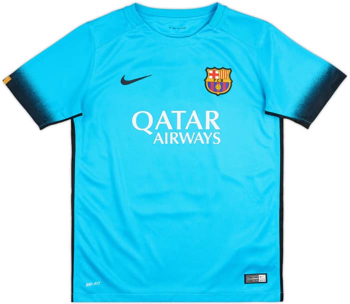 Camiseta de la tercera equipación del Barcelona 2015-16 Messi #10 - 7/10 - (13-14 Años)