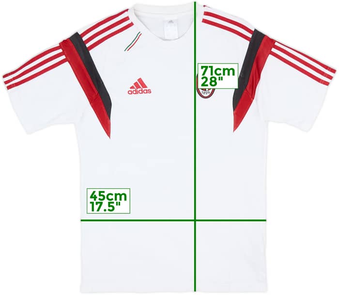 2014-15 AC Milan adidas Training Shirt - 8/10 - (XS)