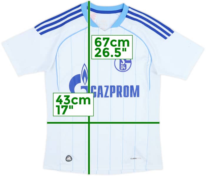 2011-12 Schalke Away Shirt - 5/10 - (13-14 Years)