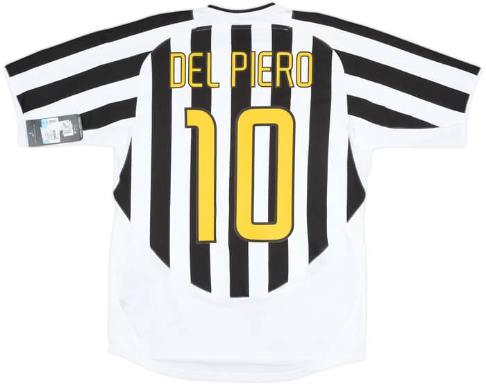 2003-04 Juventus Home Shirt Del Piero #10 (M)