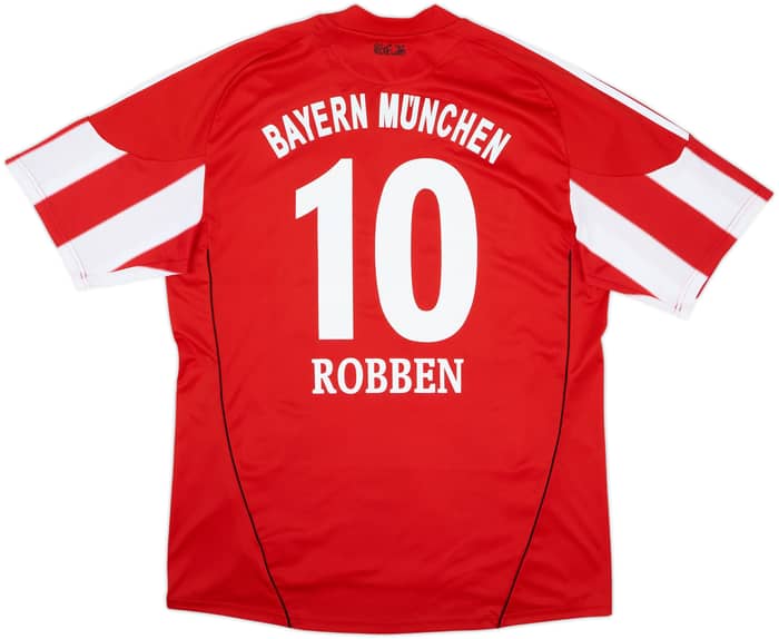 2010-11 Bayern Munich Home Shirt Robben #10 - 4/10 - (XL)