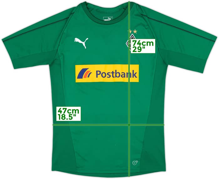2018-19 Borussia Monchengladbach Puma Training Shirt - 7/10 - (M)
