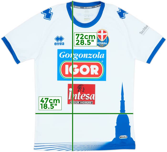 2021-22 Novara Away Shirt - 8/10 - (S)