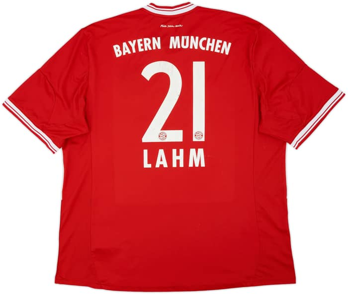 2013-14 Bayern Munich Home Shirt Lahm #21 - 6/10 - (XXL)