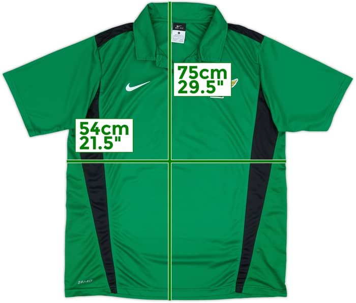 2011-12 Akhisarspor Nike Polo Shirt #4 - 7/10 - (L)