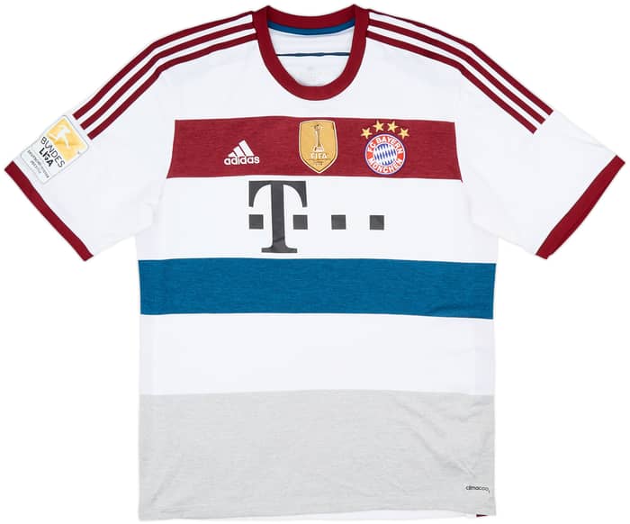 2014-15 Bayern Munich Away Shirt Lewandowski #9 - 4/10 - (XL)