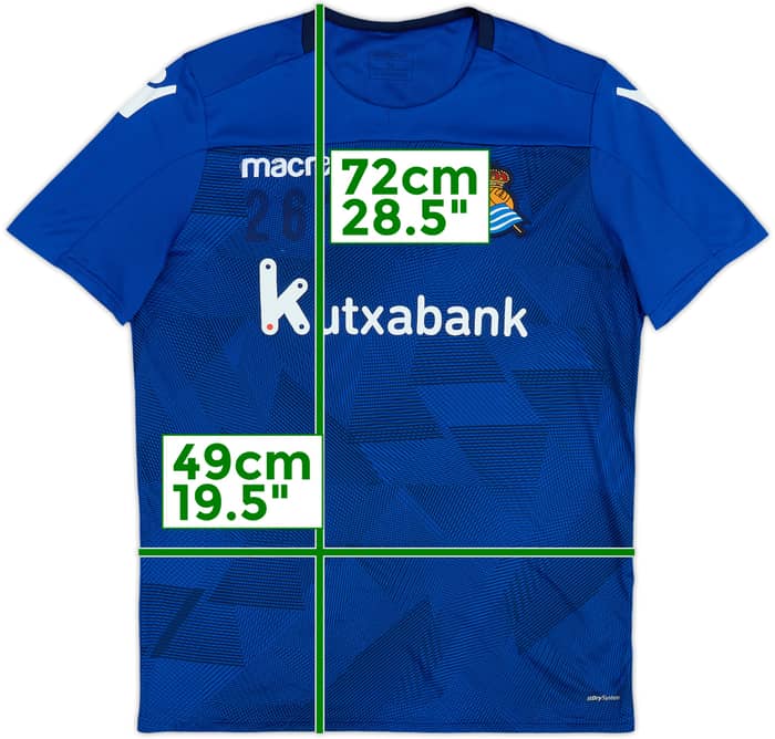 2021-22 Real Sociedad Player Issue Macron Training Shirt - 5/10 - (M)