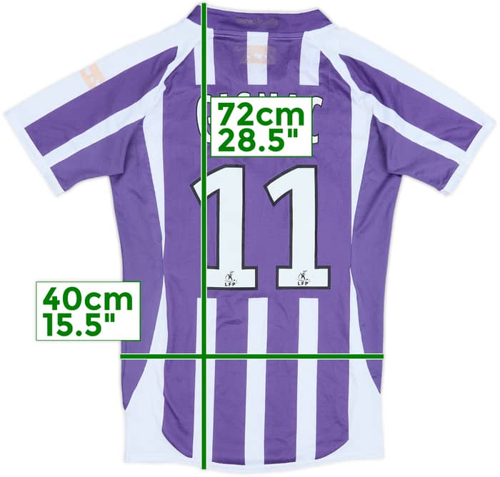 2008-09 Toulouse Home Shirt Gignac #11 - 5/10 - (M)