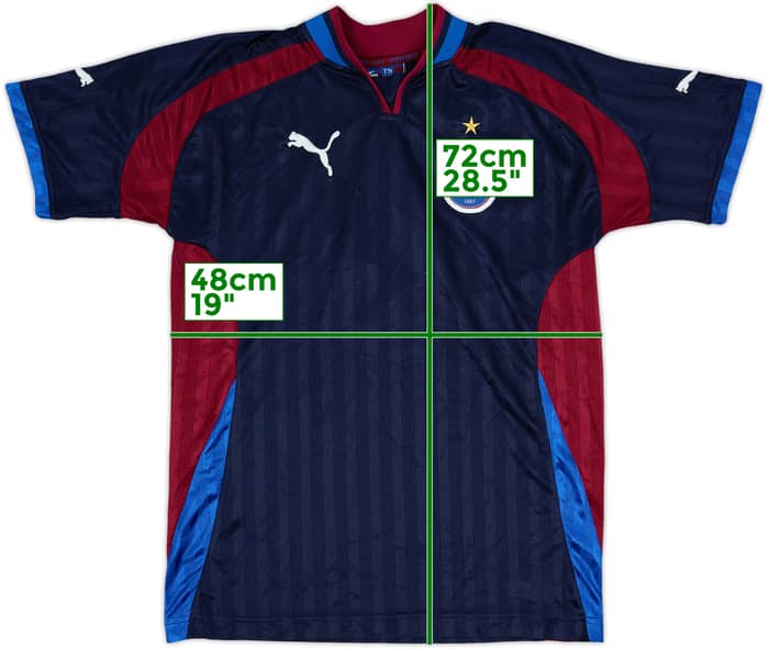 2000-01 Trabzonspor Third Shirt #9 - 4/10 - (15-16 Years)