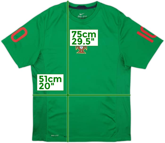 2010-11 Portugal Nike Training Shirt - 5/10 - (L)