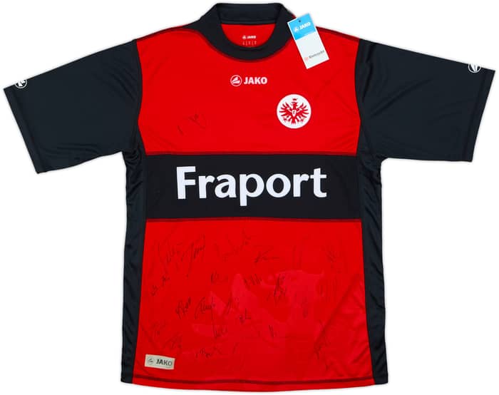 2009-10 Eintracht Frankfurt Signed Home Shirt (S)