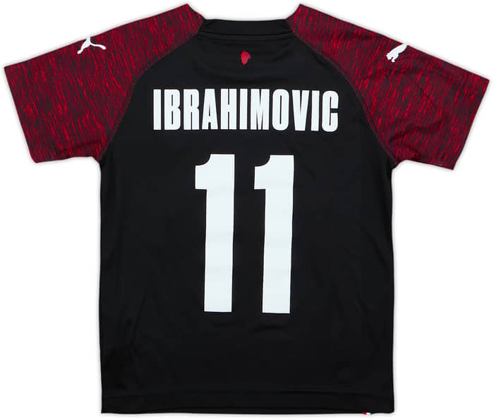 2018-19 AC Milan Third Shirt Ibrahimovic #11 - 8/10 - (7-8 Years)
