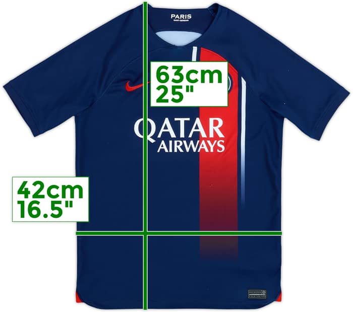 2023-24 Paris Saint-Germain Home Shirt - 8/10 - (13-14 Years)