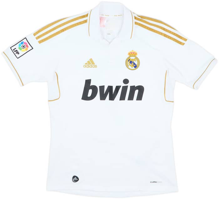2011-12 Real Madrid Home Shirt Ronaldo #7 - 6/10 - (XL.Boys)
