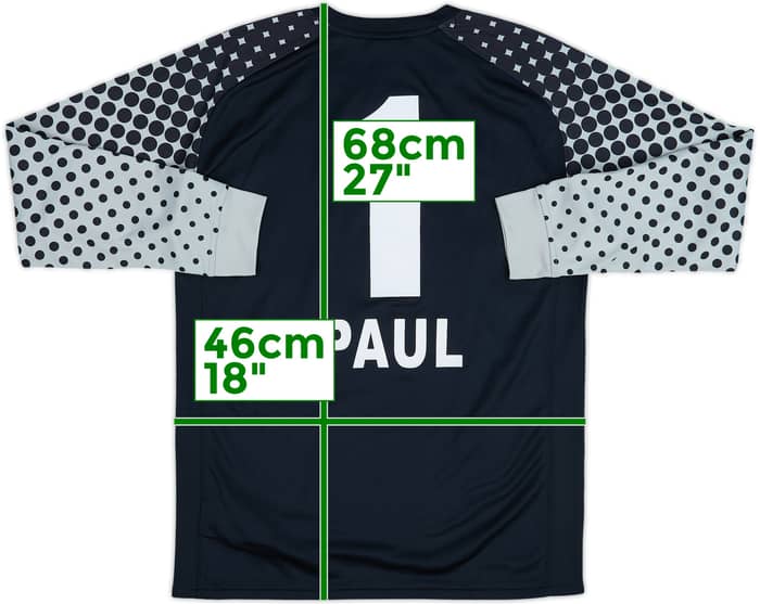 2011-12 MSV Duisburg GK Shirt Paul #1 - 8/10 - (12-13 Years)