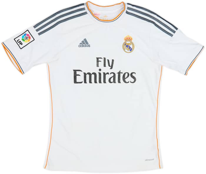 2013-14 Real Madrid Home Shirt Ronaldo #7 - 6/10 - (XL.Boys)
