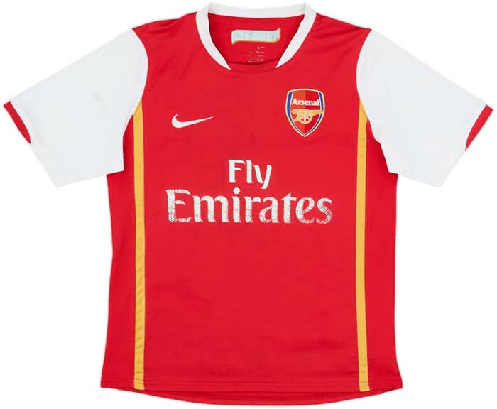 2006-08 Arsenal Home Shirt - 4/10 - (13-14 Years)