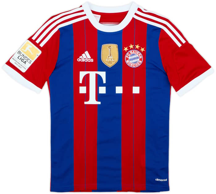 2014-15 Bayern Munich Home Shirt Gotze #19 - 7/10 - (L.Boys)