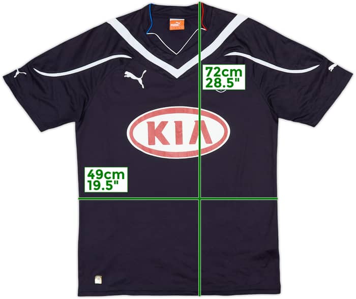 2010-11 Bordeaux Home Shirt - 8/10 - (M)