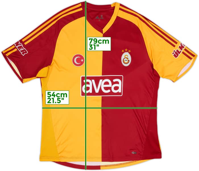 2008-09 Galatasaray Home Shirt - 8/10 - (L)