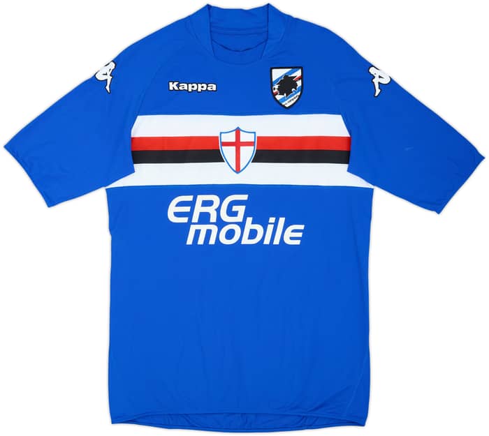 2009-10 Sampdoria Home Shirt Gianni De Paoli #12 - 5/10 - (XL)
