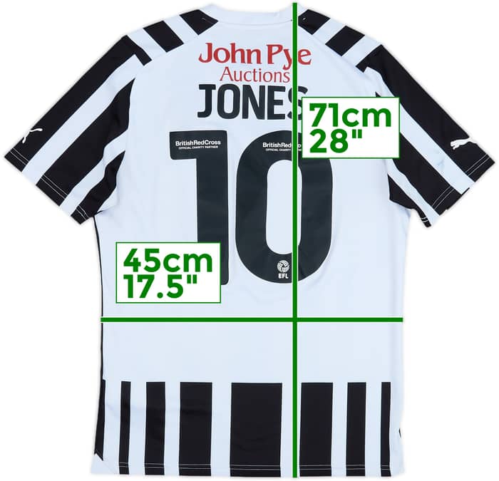 2023-24 Notts County Home Shirt Jones #10 - 8/10 - (M)