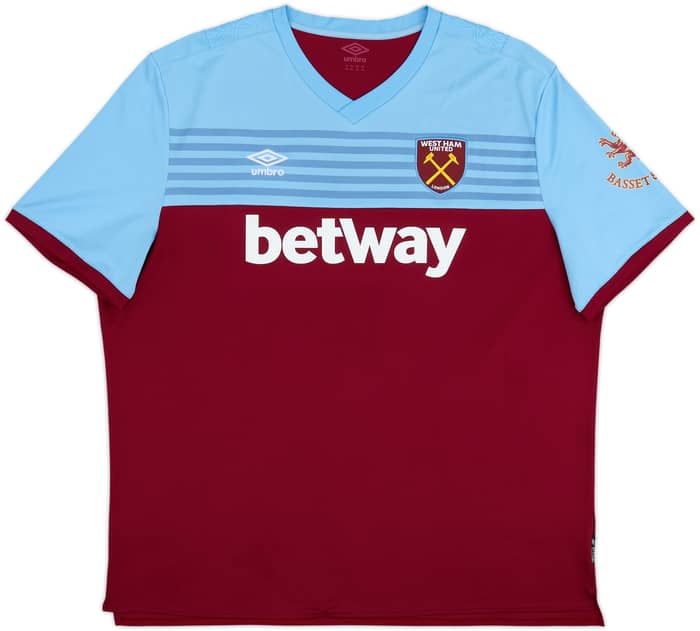 Camiseta de local del West Ham 2019-20 Noble #16 - 8/10 - (4XL)