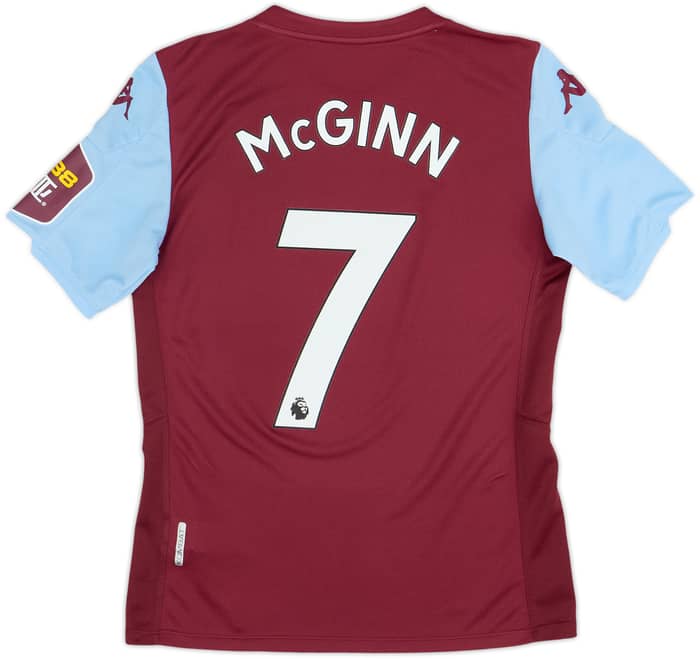 2019-20 Aston Villa Home Shirt McGinn #7 - 8/10 - (S)
